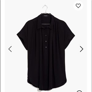 Madewell Central Drapey Popover Shirt